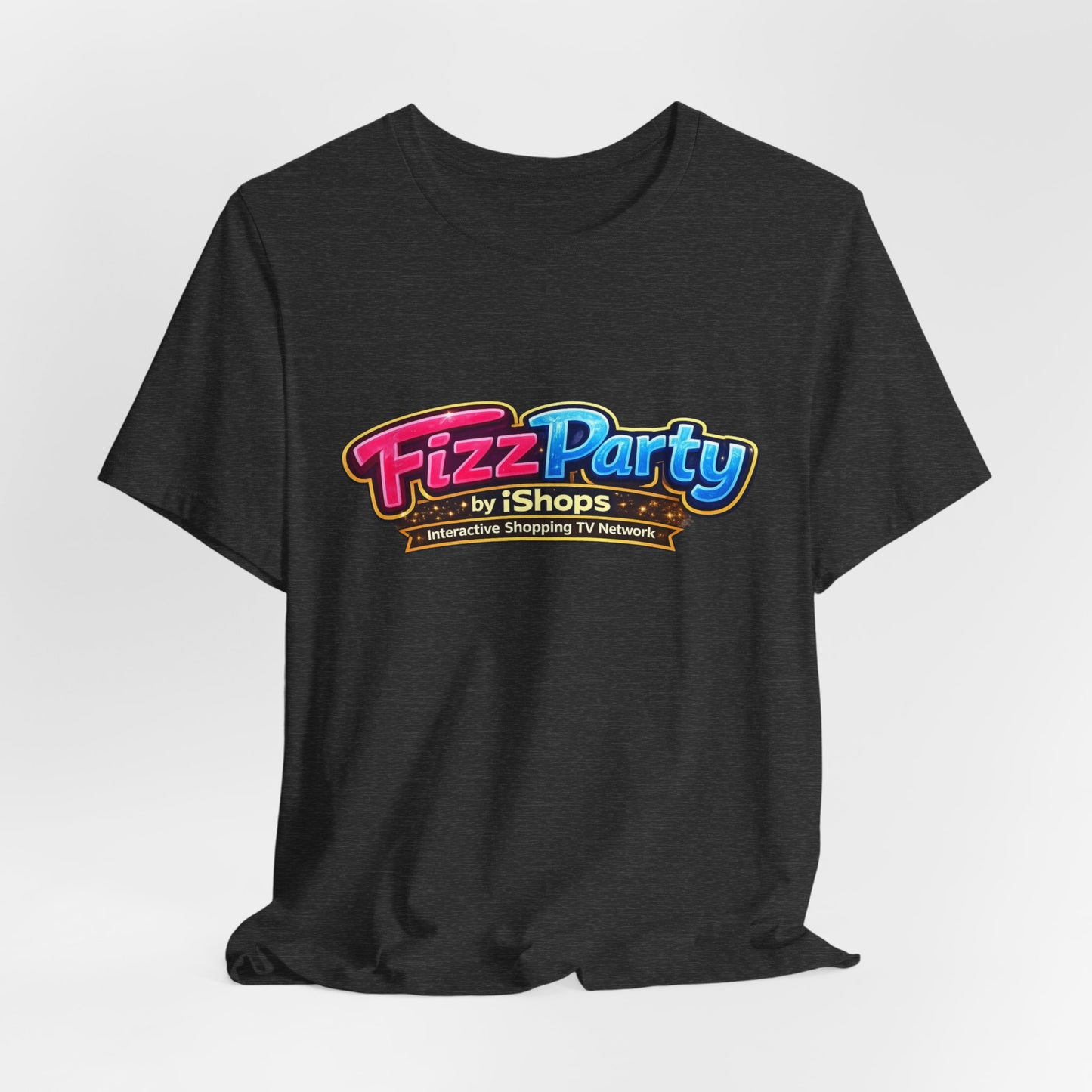 Fizz Party Logo Tee — Retro Candy Pop Graphic T-Shirt