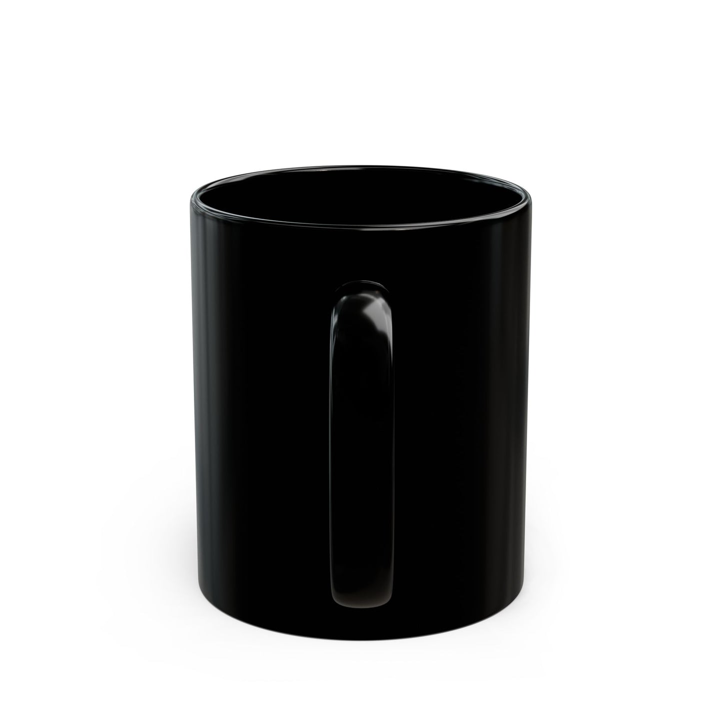 National Golf Network Logo Mug — Black Ceramic Coffee Cup (11oz/15oz)
