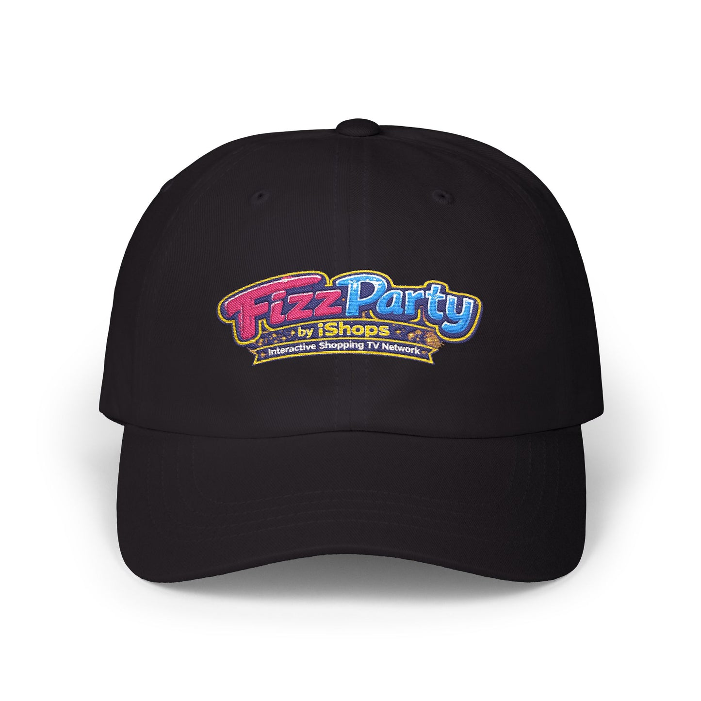 FizzParty Cap — Colorful 'Fizz Party' Logo Adjustable Baseball Hat
