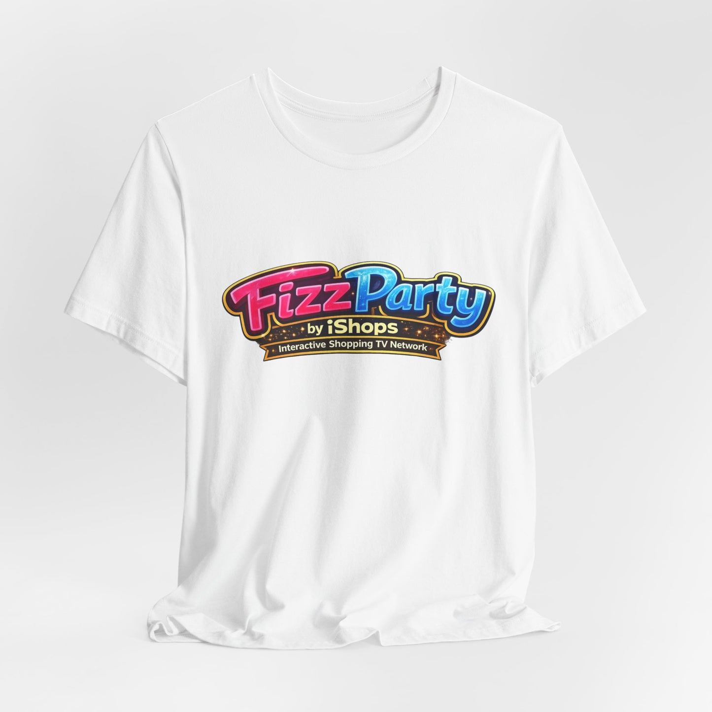 Fizz Party Logo Tee — Retro Candy Pop Graphic T-Shirt