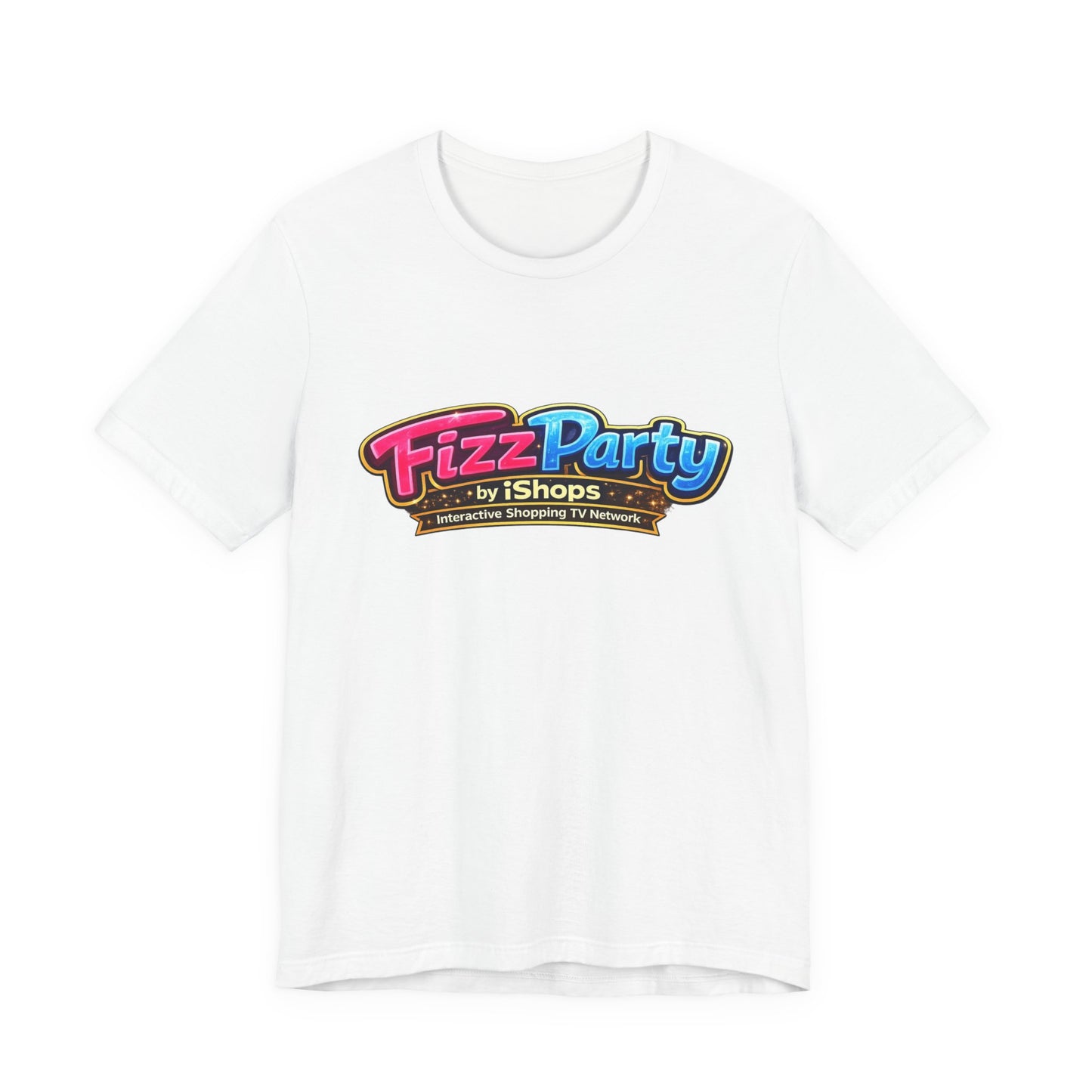 Fizz Party Logo Tee — Retro Candy Pop Graphic T-Shirt