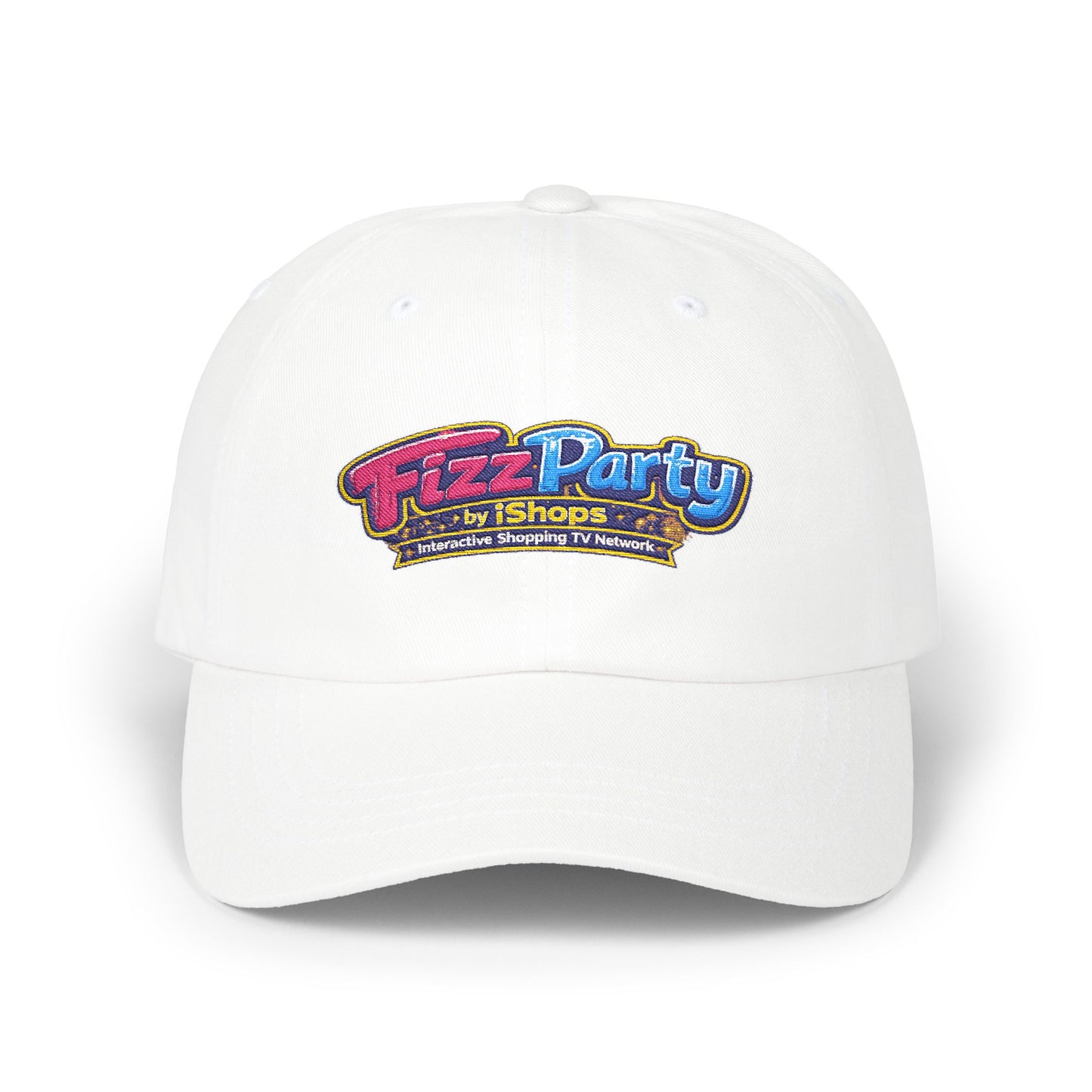 FizzParty Cap — Colorful 'Fizz Party' Logo Adjustable Baseball Hat