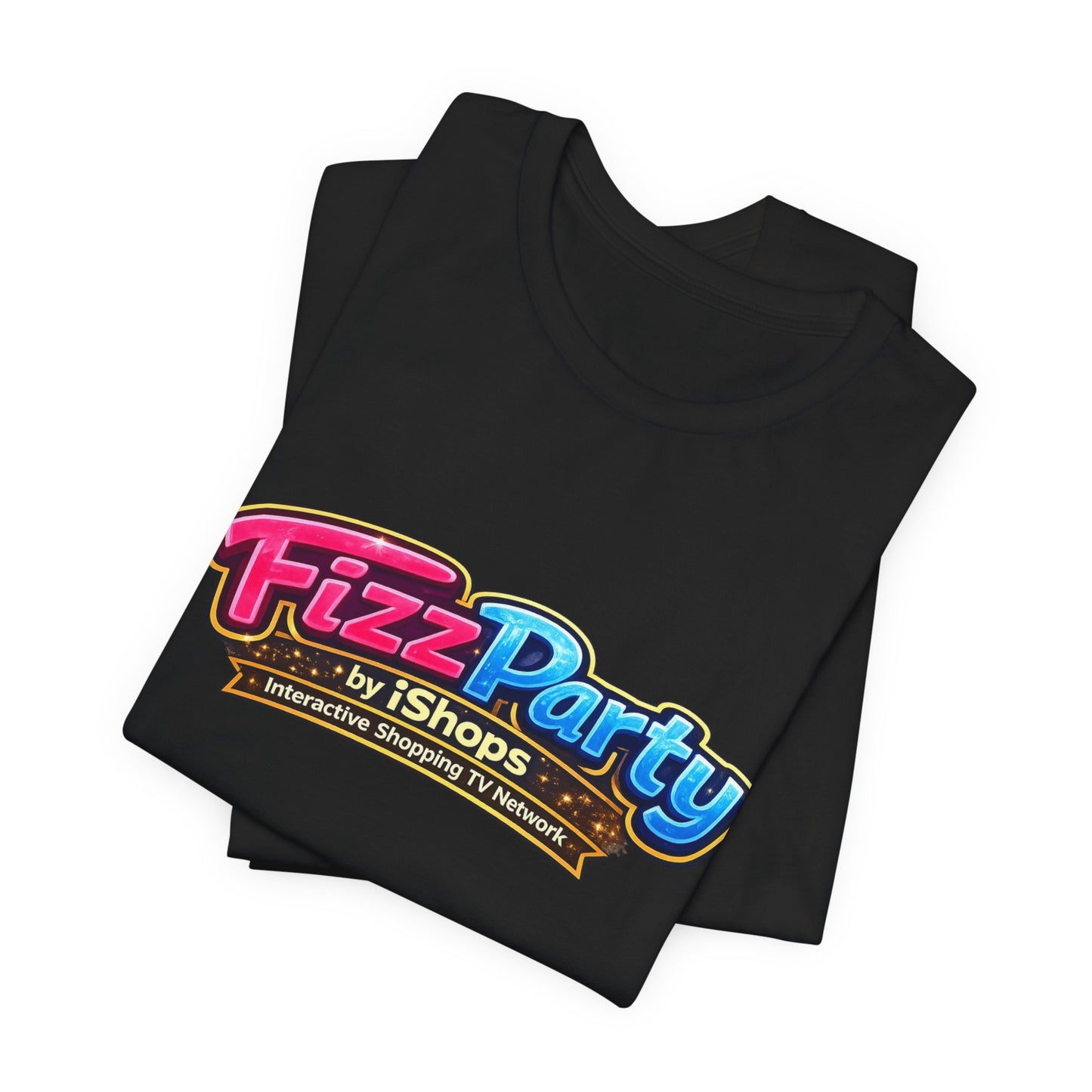 Fizz Party Logo Tee — Retro Candy Pop Graphic T-Shirt